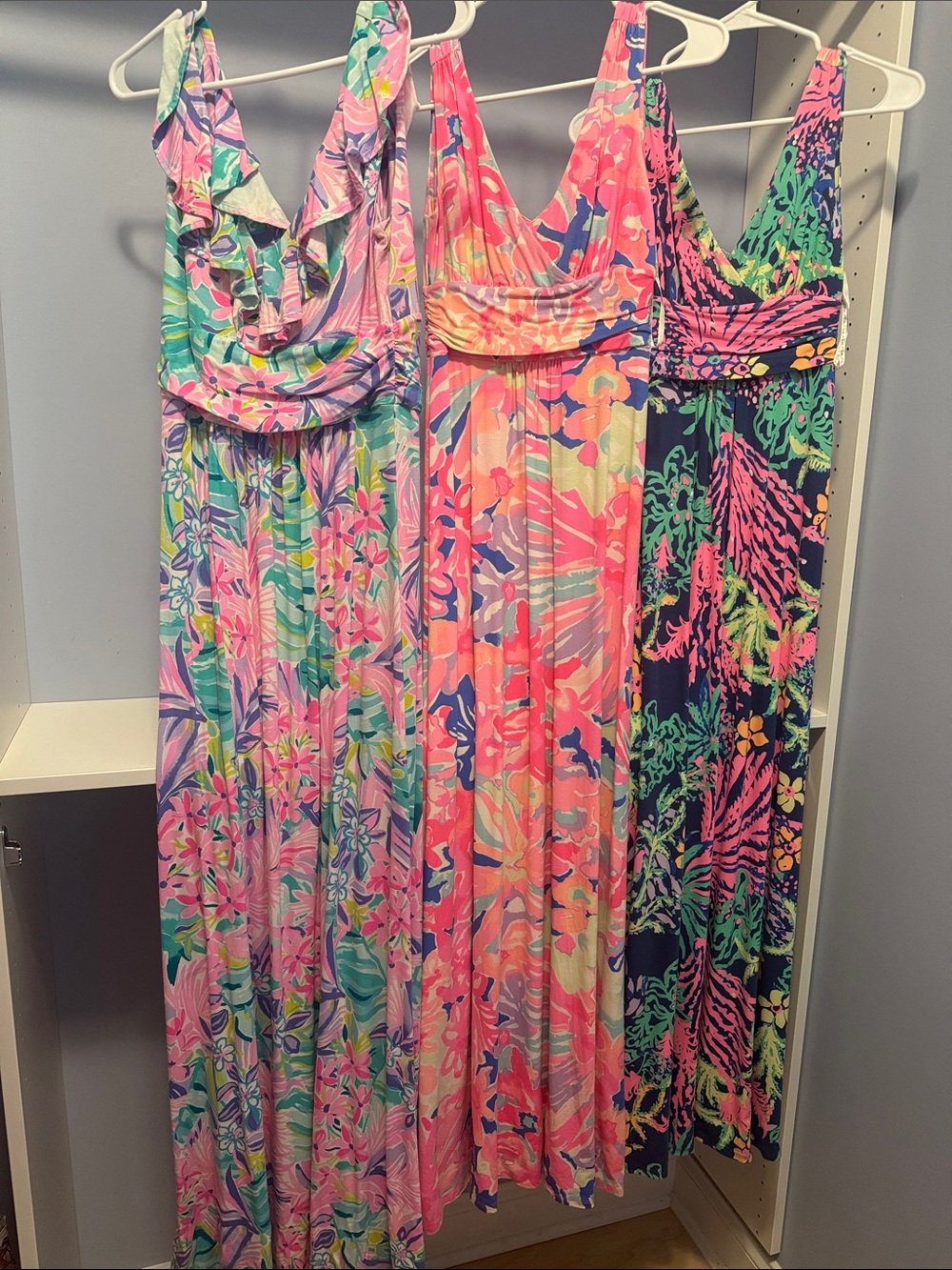Title: Lilly Pulitzer Maxi Dress Bundle Lot of 3 Size XS & S EUC